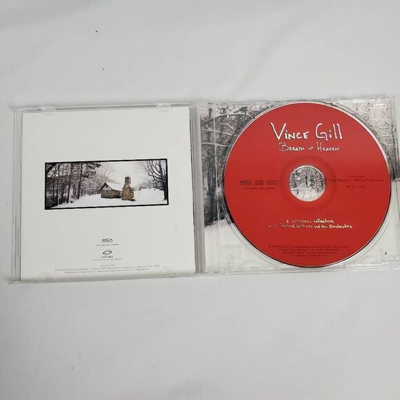 VINCE Gill: BREATH OF HEAVEN, a christmas collection with Patrick Williams and h - Picture 2 of 5